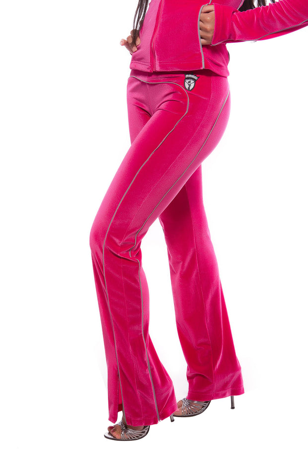 LUNA ALKALI - JETSETTER PANT - VELOUR - ORCHARD PINK